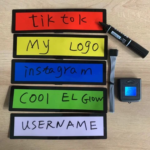 Instagram LED Panel Electric Sticker