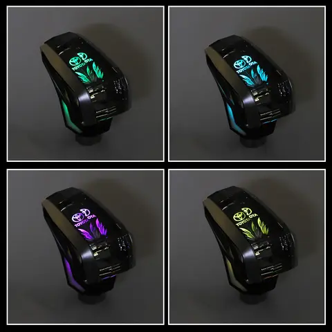 2024 Exclusive LED Crystal Sensor Touch 7 Colors Gear Knob