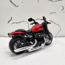 Load image into Gallery viewer, Harley Davidson Red Diecast Metal Bike 1:14
