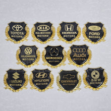 Load image into Gallery viewer, 3D Owners Club v2.0 Car Metal Emblem Badge Sticker Decal (Gold)