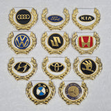 3D Owners Club v5.0 Car Metal Emblem Badge Sticker Decal (Gold)