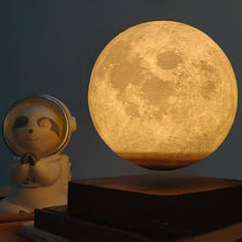 Load image into Gallery viewer, Magnetic Levitating Moon Light Floating Lamp