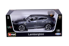 Load image into Gallery viewer, Lamborghini Urus Met. Grey 1:18 Licensed Bburago Diecast Scale Model