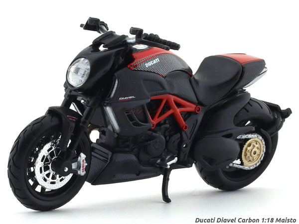 Ducati Diavel Carbon 1:18 Licensed Maisto Diecast Alloy Model Bike