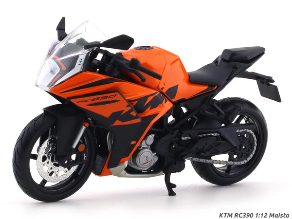 KTM RC 390 2022 1:12 Licensed Maisto Diecast Alloy Model Bike