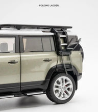 Load image into Gallery viewer, Defender 110 Green Metal Diecast Car 1:18 (28x11 cm)