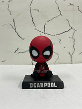 Load image into Gallery viewer, Bobble Head Deadpool Showpiece Info