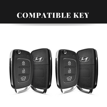 Load image into Gallery viewer, Hyundai i20/Venue/Creta/Verna Flip Key Premium Keycase