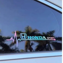 Load image into Gallery viewer, Heartbeat Brand Logo Laser Reflective Car Sticker (2 Pcs Set)