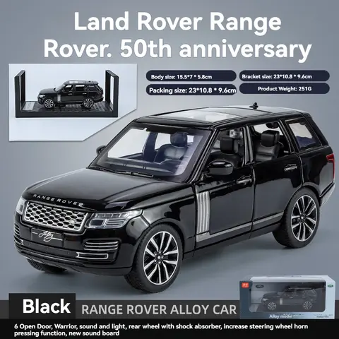 Range Rover Autobiography Metal Diecast Car 1:32 (15x5 cm)