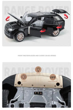 Load image into Gallery viewer, Range Rover Autobiography SV New Metal Diecast Car 1:18 (28x11 cm)