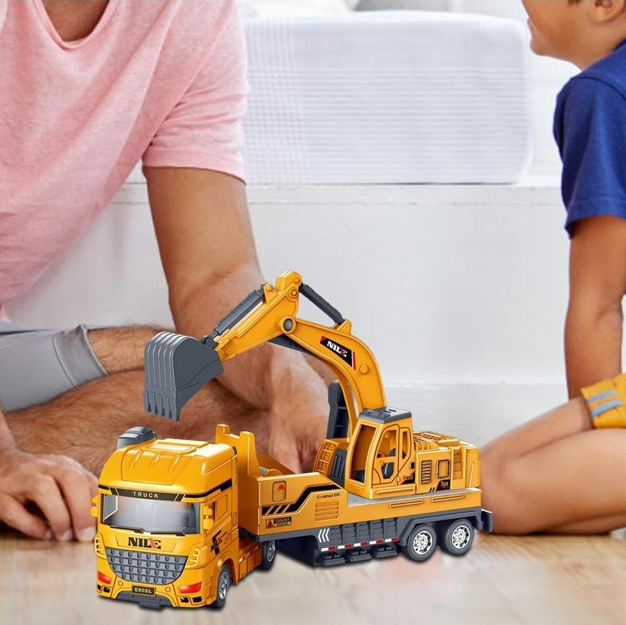 Excavator Truck Heavy Duty Construction Model