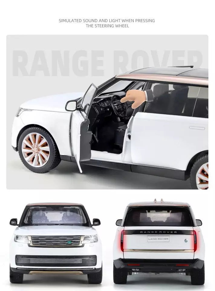 Range Rover Autobiography SV New Metal Diecast Car 1:18 (28x11 cm)