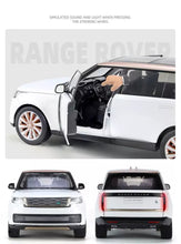 Load image into Gallery viewer, Range Rover Autobiography SV New Metal Diecast Car 1:18 (28x11 cm)