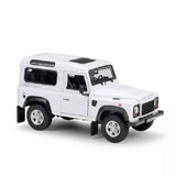 Land Rover Defender 90 White Licensed Welly 1:24 Diecast Scale Model