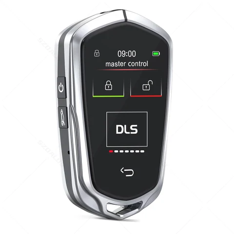 LCD Smart Key - ALPHA 858 Silver