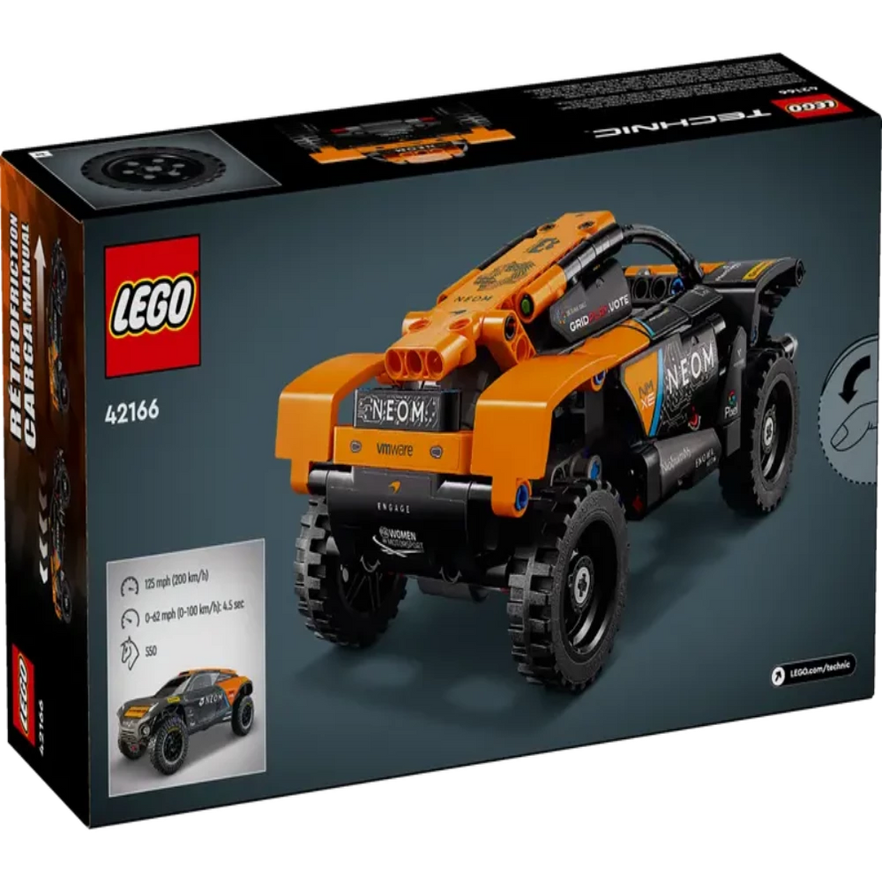 Neom Mclaren Extreme E Race Car LEGO 252 Pieces