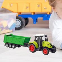 Load image into Gallery viewer, Tractor Trolley Green Model