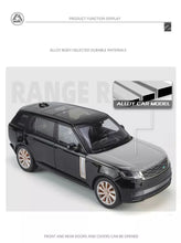 Load image into Gallery viewer, Range Rover Autobiography SV New Metal Diecast Car 1:18 (28x11 cm)