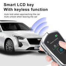 Load image into Gallery viewer, LCD Smart Key - ALPHA 858 Silver