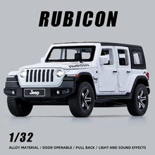 Load image into Gallery viewer, Jeep Rubicon Metal Diecast Car 1:32 (14x5 cm)