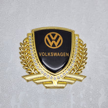 Load image into Gallery viewer, 3D Owners Club v3.0 Car Metal Emblem Badge Sticker Decal (Gold)