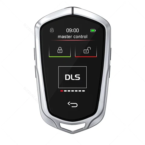 LCD Smart Key - ALPHA 858 Silver