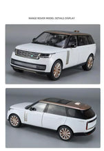 Load image into Gallery viewer, Range Rover Autobiography SV New Metal Diecast Car 1:18 (28x11 cm)