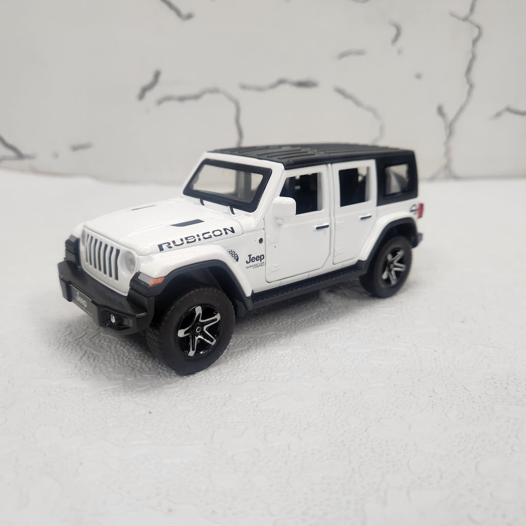 Jeep Rubicon Metal Diecast Car 1:32 (14x5 cm)