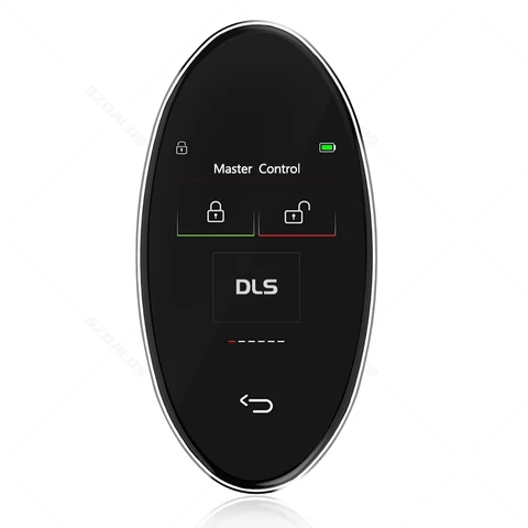 LCD Smart Key - SLEEK 818 Black