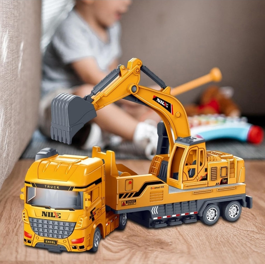 Excavator Truck Heavy Duty Construction Model