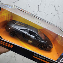 Load image into Gallery viewer, Lamborghini Aventador LP 700-4 Black Licensed Maisto 1:24 Diecast Scale Model