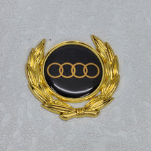 Load image into Gallery viewer, 3D Owners Club v4.0 Car Metal Emblem Badge Sticker Decal (Gold) 6 x 5.5 cm