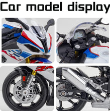 Load image into Gallery viewer, BMW S1000RR 1:12 Diecast Alloy Model Bike (Size: 17.3 x 6.3 x 9.4 cm)