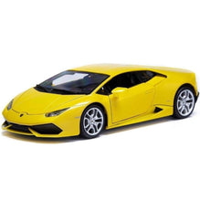 Load image into Gallery viewer, Lamborghini Huracan LP 610-4 Yellow Licensed Maisto 1:24 Diecast Scale Model