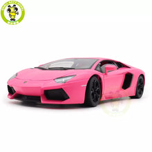 Load image into Gallery viewer, Lamborghini Aventador Coupe Licensed Welly 1:24 Diecast Scale Model