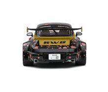 Load image into Gallery viewer, Porsche 911 RWB Bodykit Aoki Black 2021 1:18 Licensed Solido Diecast Scale Model