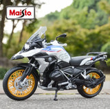 BMW R1250 GS 1:12 Licensed Maisto Diecast Alloy Model Bike