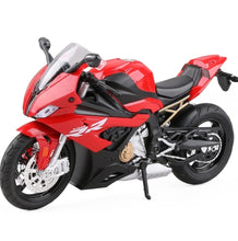 Load image into Gallery viewer, BMW S1000RR 1:12 Diecast Alloy Model Bike (Size: 17.3 x 6.3 x 9.4 cm)