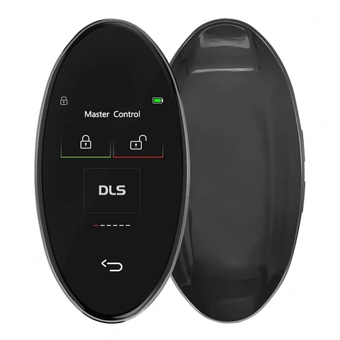 LCD Smart Key - SLEEK 818 Black