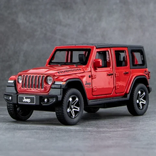 Load image into Gallery viewer, Jeep Rubicon Metal Diecast Car 1:32 (14x5 cm)