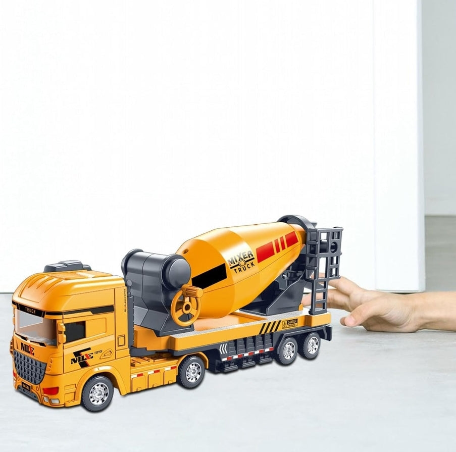 Concrete Mixer Truck Construction Model