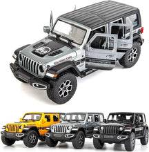 Load image into Gallery viewer, Jeep Rubicon Metal Diecast Car 1:22 (20x8 cm)
