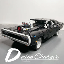 Load image into Gallery viewer, Dodge Charger Technical Version Building Blocks Car 1077 Pcs