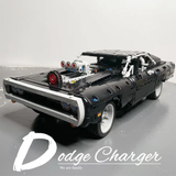 Dodge Charger Technical Version Building Blocks Car 1077 Pcs