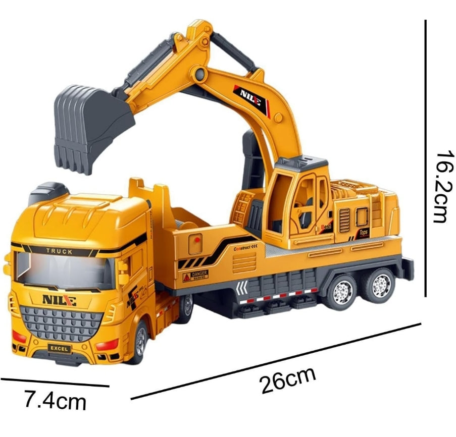 Excavator Truck Heavy Duty Construction Model