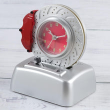 Load image into Gallery viewer, Non Ticking Disc Shape Metal Alarm Clock