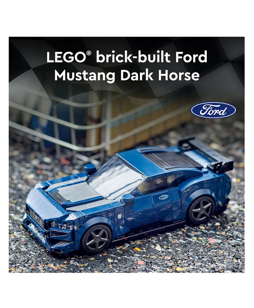 Ford Mustang Dark Horse Sports Car LEGO 344 Pieces