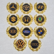 Load image into Gallery viewer, 3D Owners Club v4.0 Car Metal Emblem Badge Sticker Decal (Gold) 6 x 5.5 cm