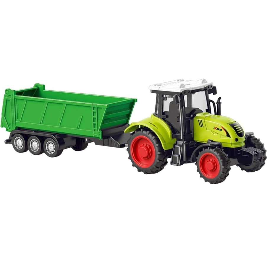 Tractor Trolley Green Model